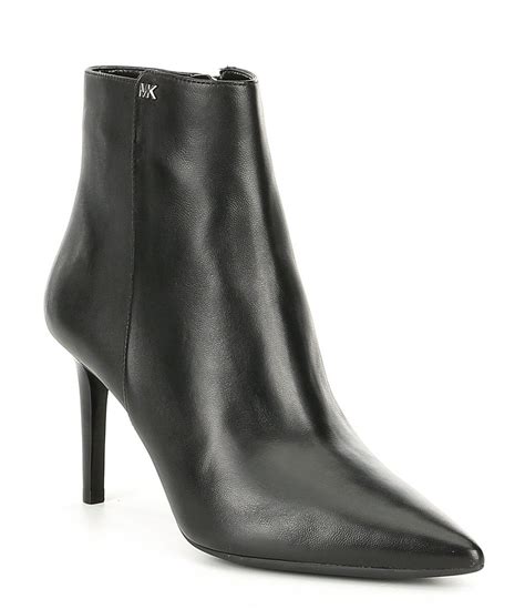 michael kors dorothy boot black leather|Dorothy Flex Leather Ankle Boot .